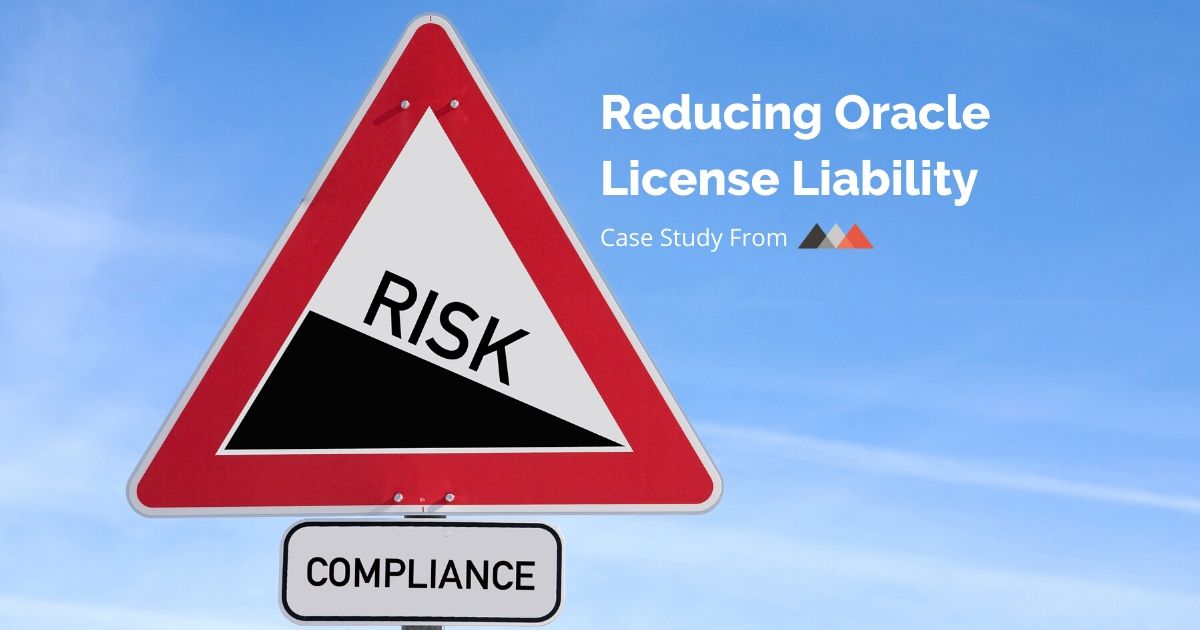 oracle license liability