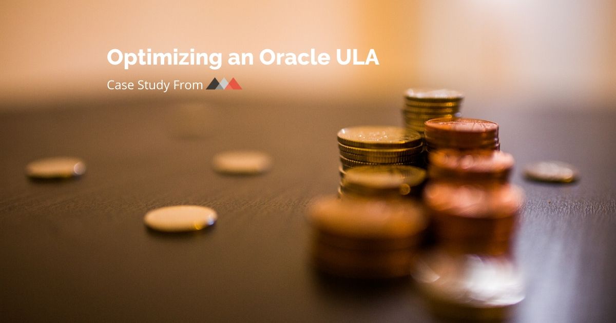 optimizing an oracle unlimited license agreement